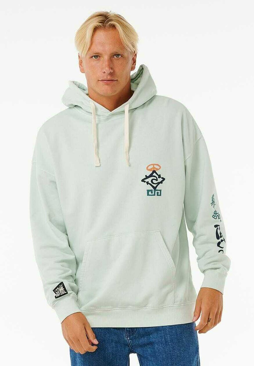 Толстовка PEACE Rip Curl, цвет mint