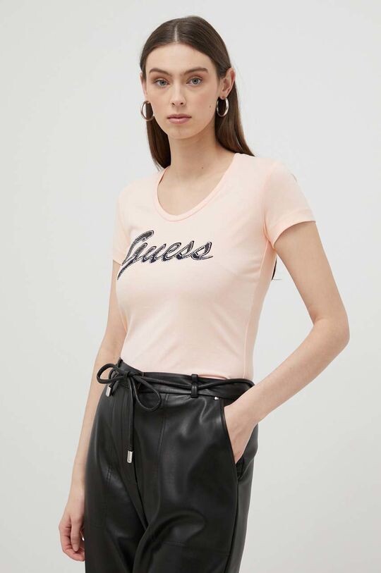 

Футболка Guess, розовый