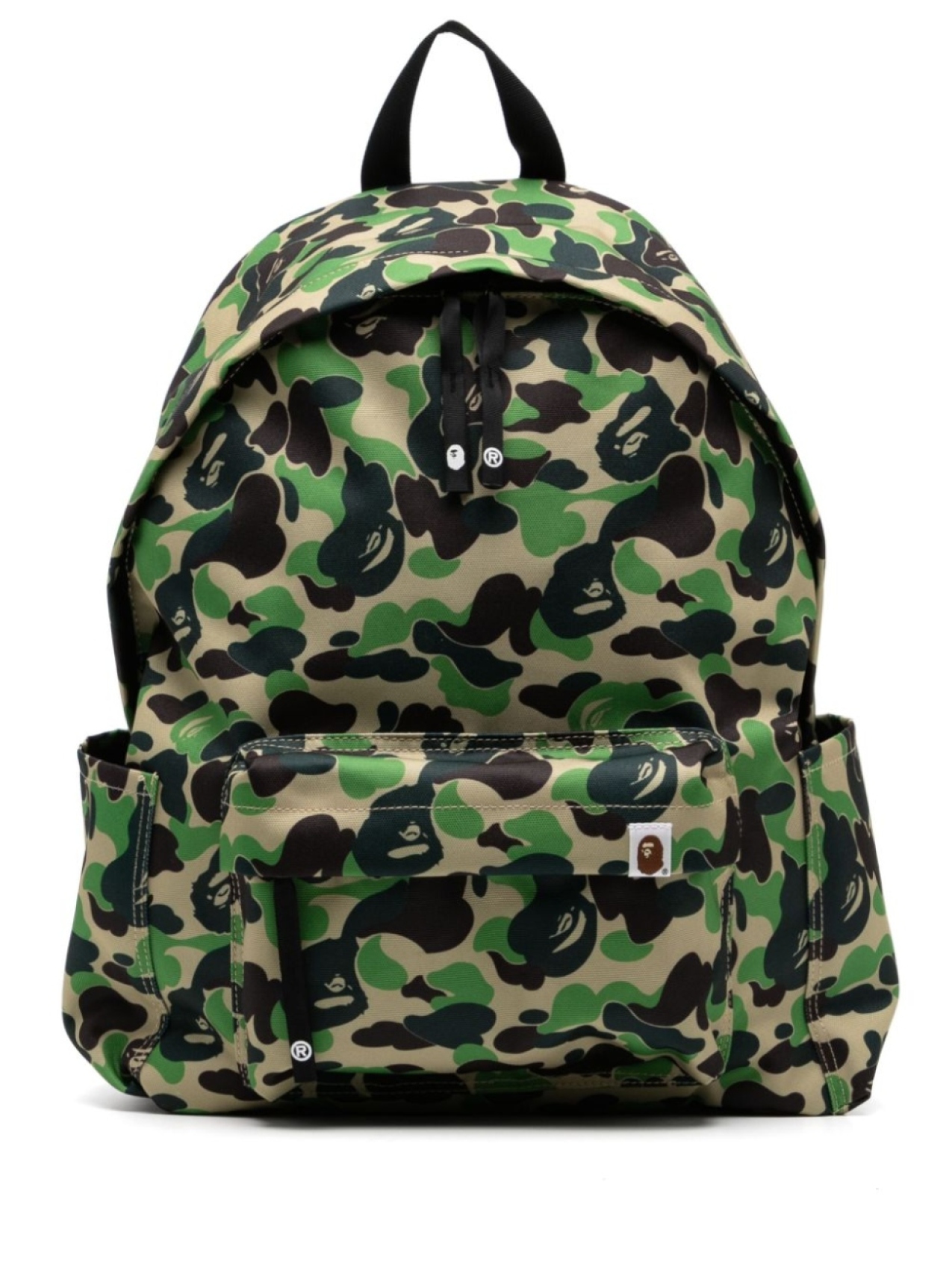 

A BATHING APE рюкзак ABC CAMO, зеленый