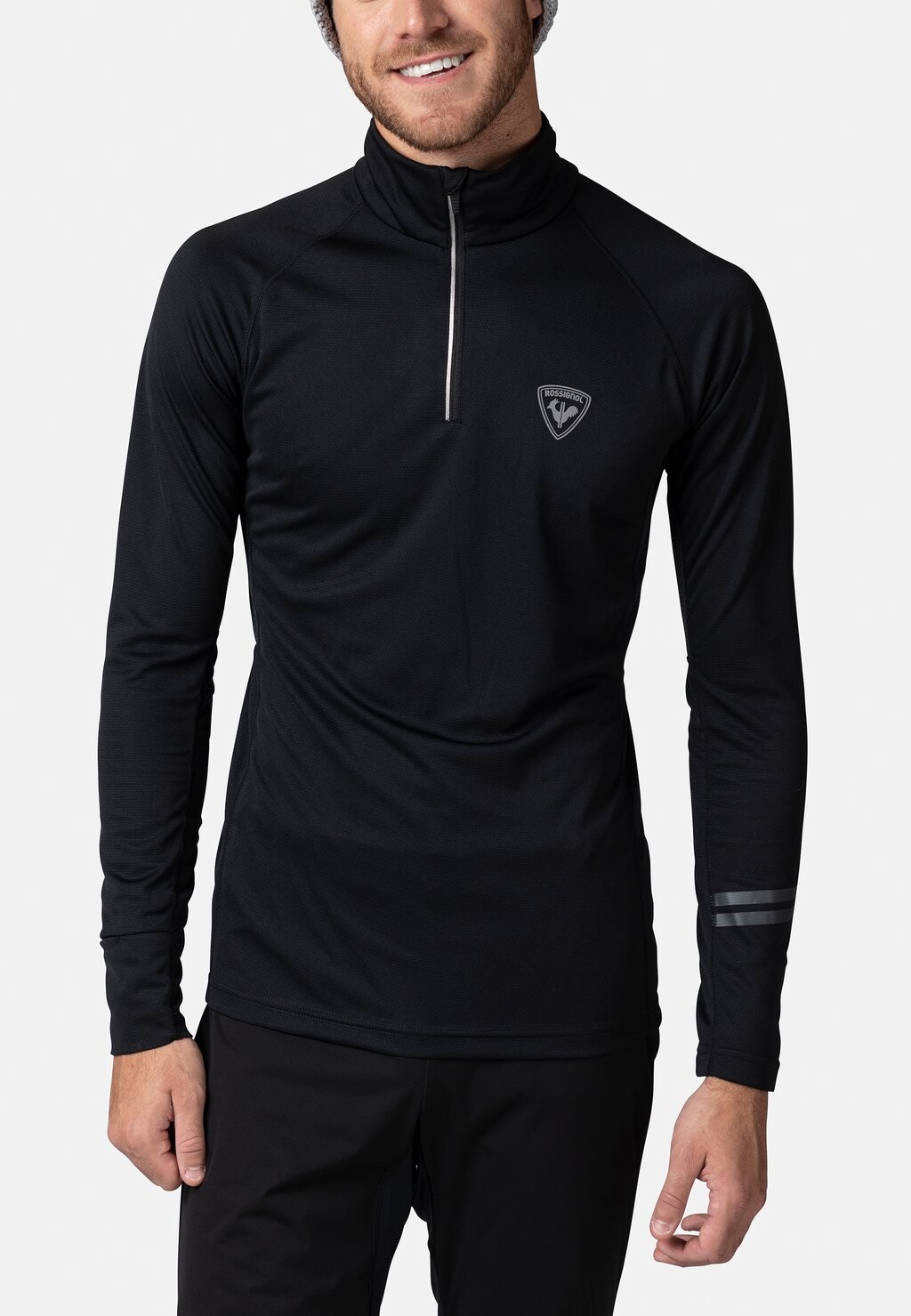 

Футболка с длинными рукавами Poursuite Half-Zip Rossignol, черный