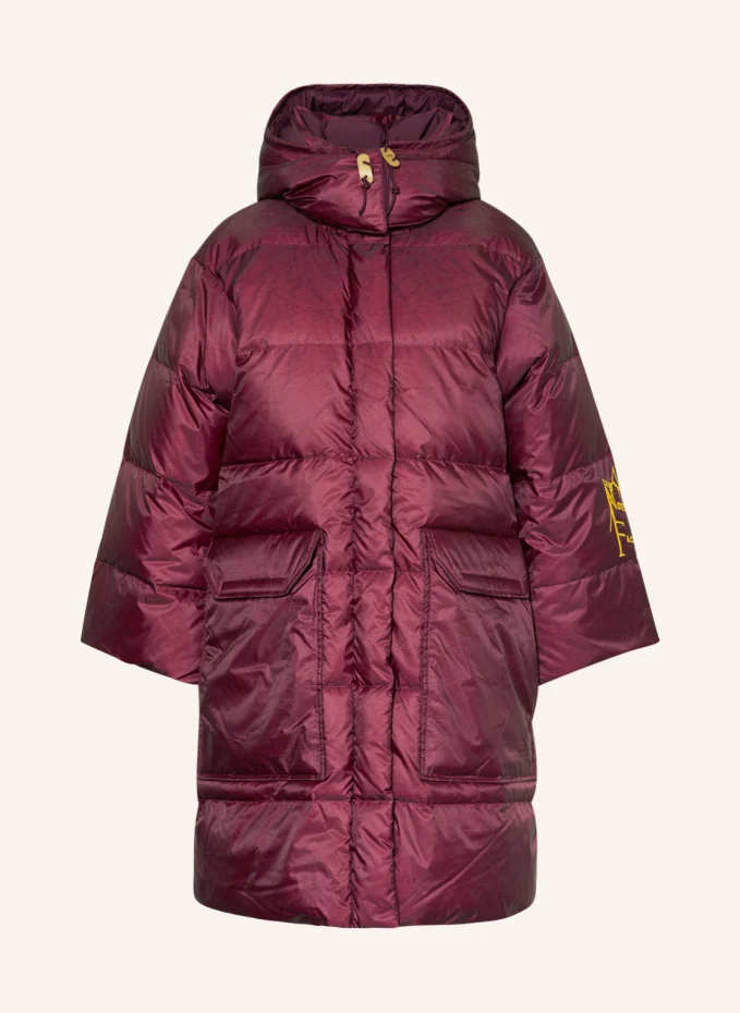 

Пуховик '73 со съемным капюшоном The North Face, фуксия
