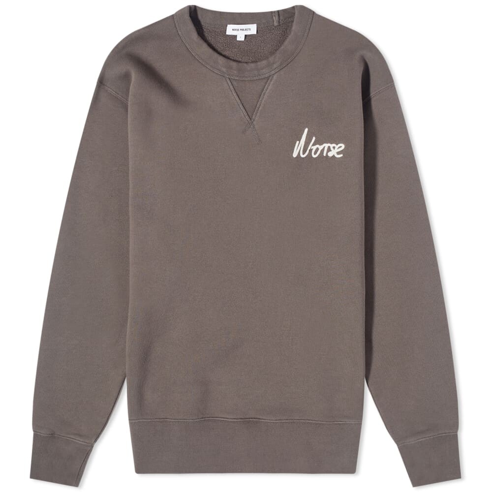 

Свитшот с круглым вырезом и логотипом Norse Projects Arne