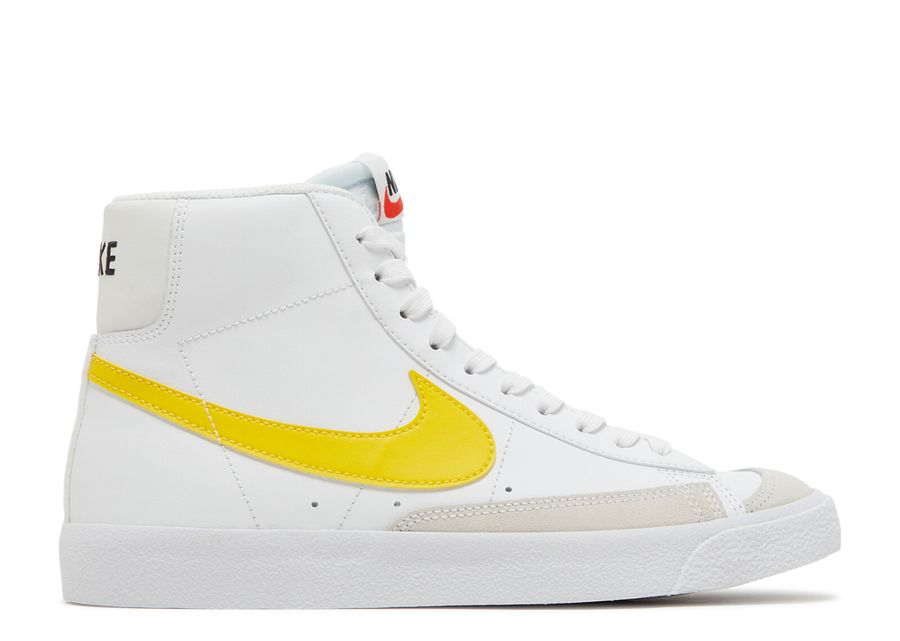 

Кроссовки Nike Blazer Mid '77 Gs 'White Pecan Vivid Sulfur', белый