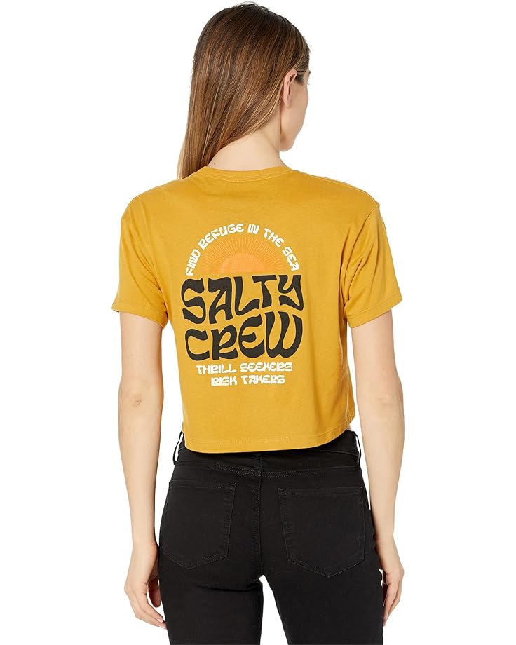 

Футболка Salty Crew Sunrise Skimmer Short Sleeve Tee, цвет Mustard