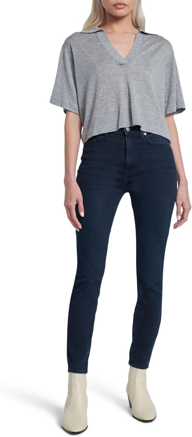 

Джинсы High-Waisted Ankle Skinny in Seren 7 For All Mankind, цвет Seren
