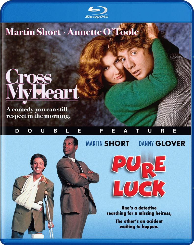 

Диск Blu-ray Cross My Heart [1987] / Pure Luck [1991]