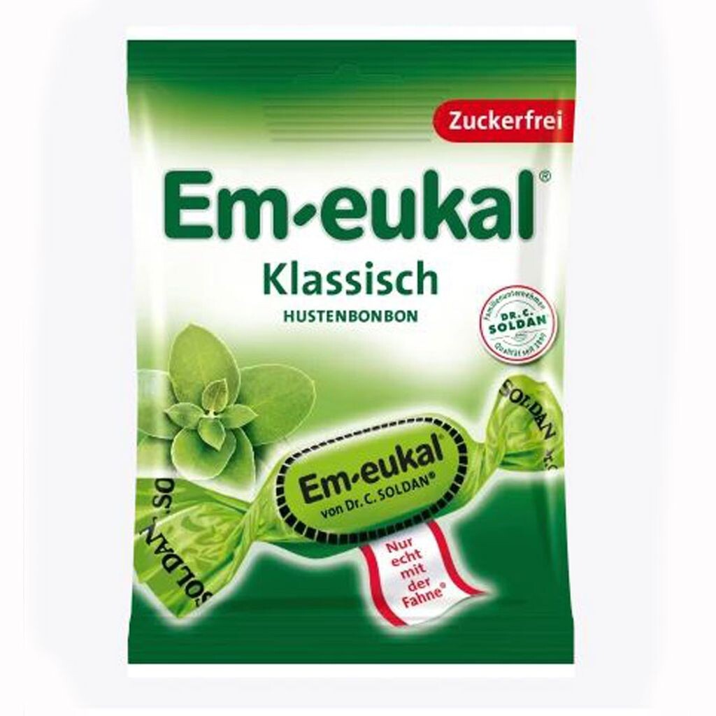 

Em eukal Classic классические капли от кашля без сахара с ментолом 75г Soldan