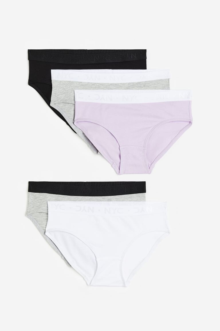 

Хлопковые трусики из пяти предметов H&M