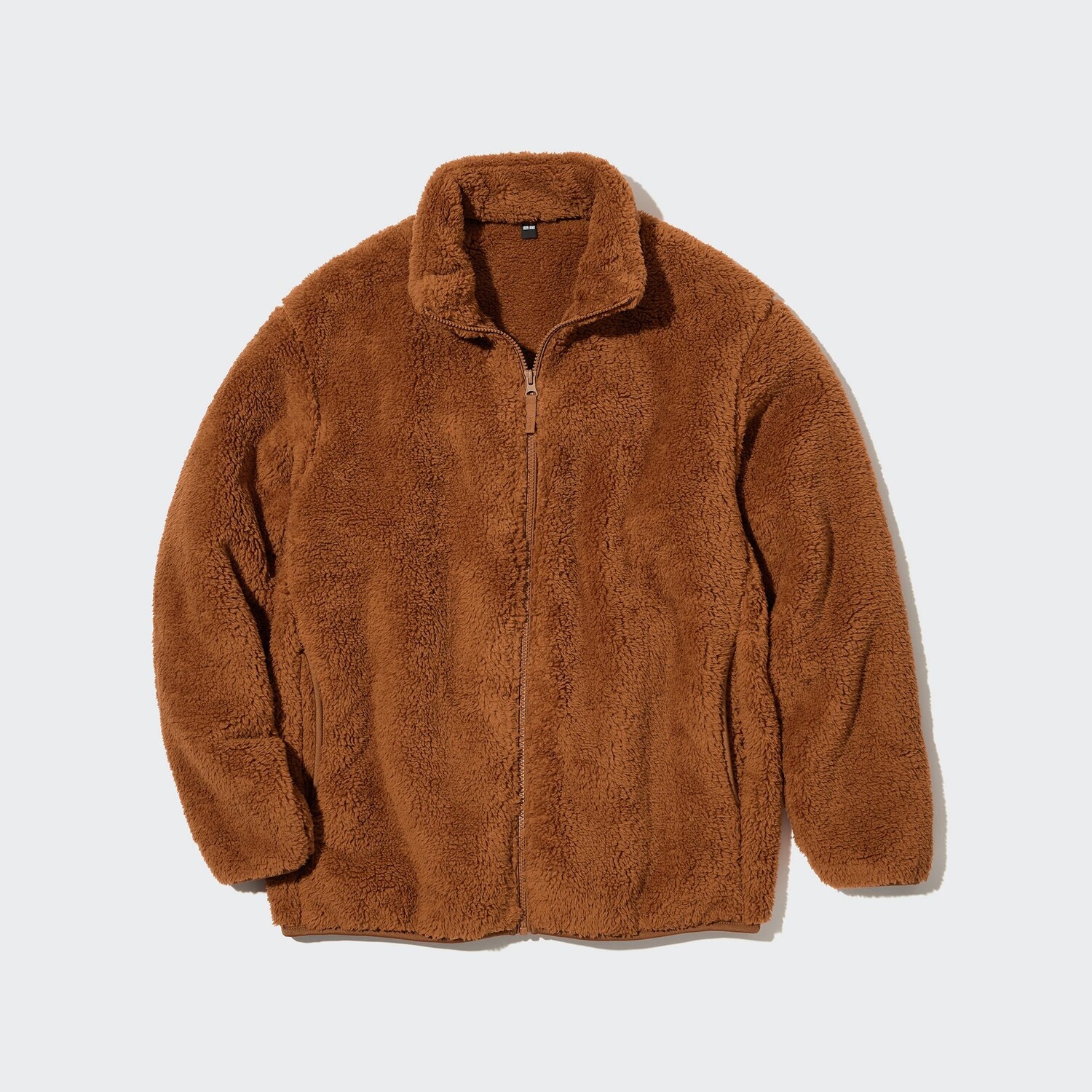 

Флисовая куртка на молнии UNIQLO, оранжевый