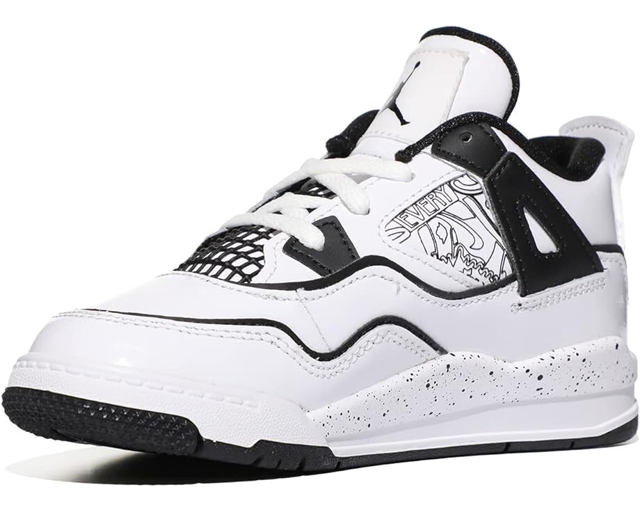 

Кроссовки Jordan Jordan 4 Retro SE, цвет White/Black/Volt