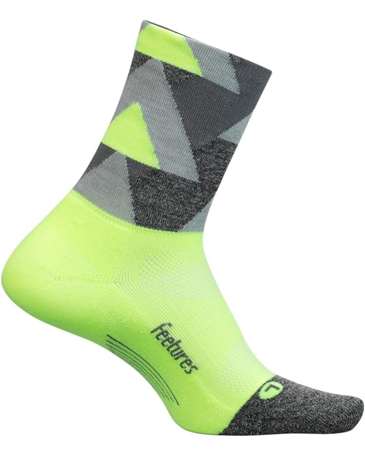 

Носки Feetures Elite Light Cushion Mini Crew, цвет Peak Lightning