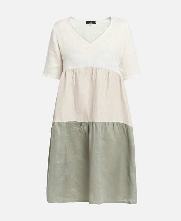 

Льняное платье Lawrence Grey, бежевый