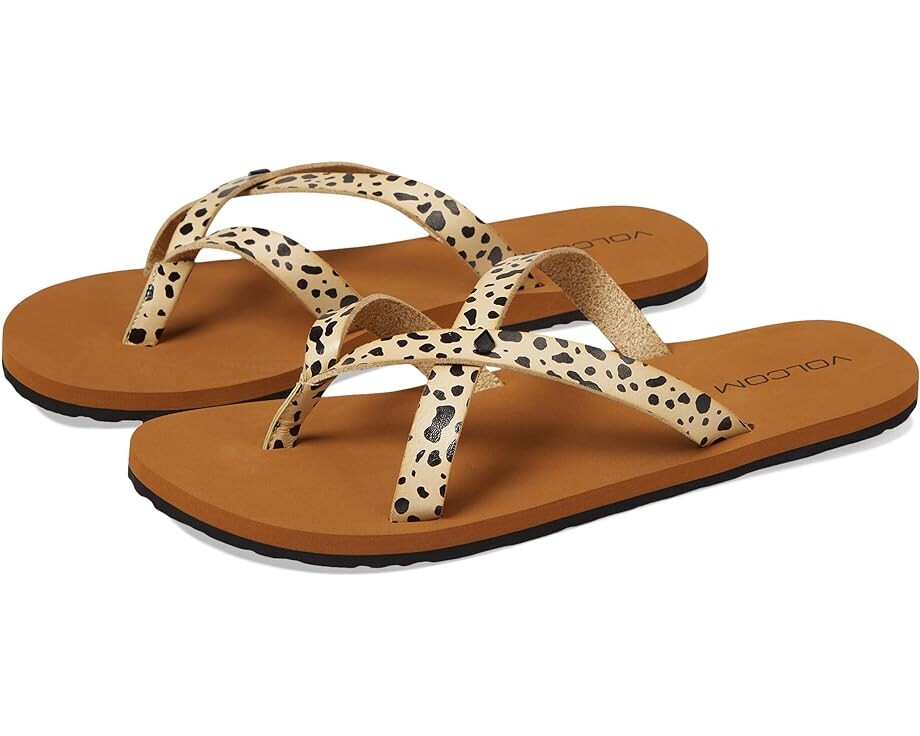 

Сандалии Volcom Stone 2 Step, цвет Leopard