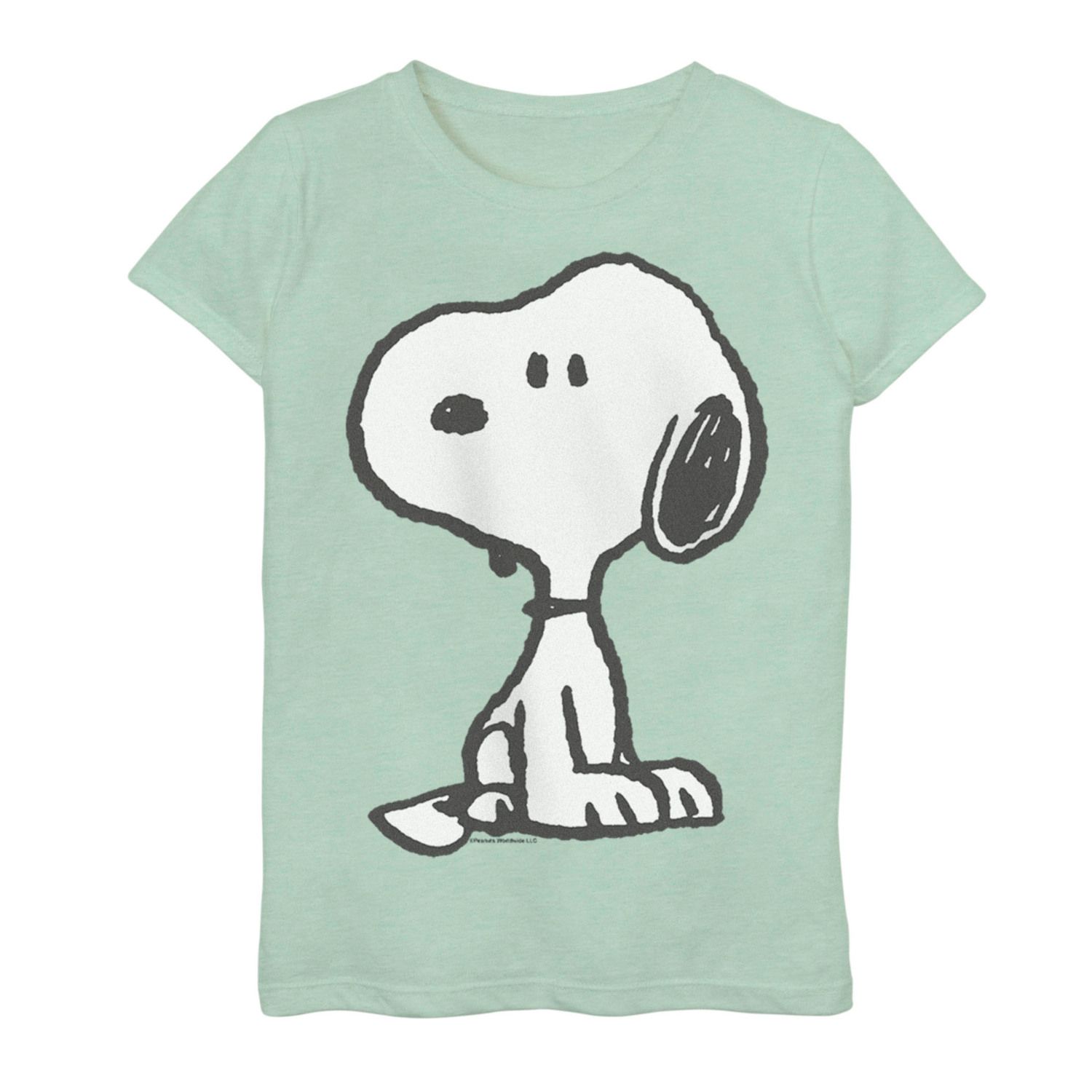 

Футболка с рисунком Peanuts Adorable Snoopy для девочек 7–16 лет Licensed Character