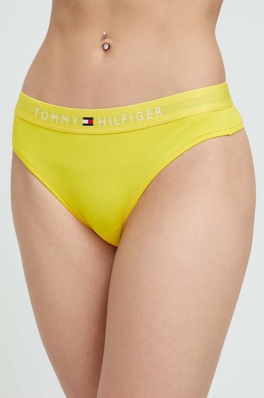 

Шлепки Tommy Hilfiger, желтый