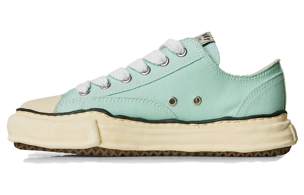 

Кроссовки MIHARA YASUHIRO Skateboarding Shoes Unisex Low-top Green, зеленый