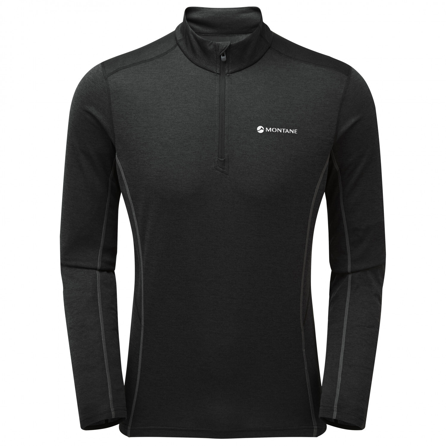 Функциональная рубашка Montane Dart Zip Neck, черный