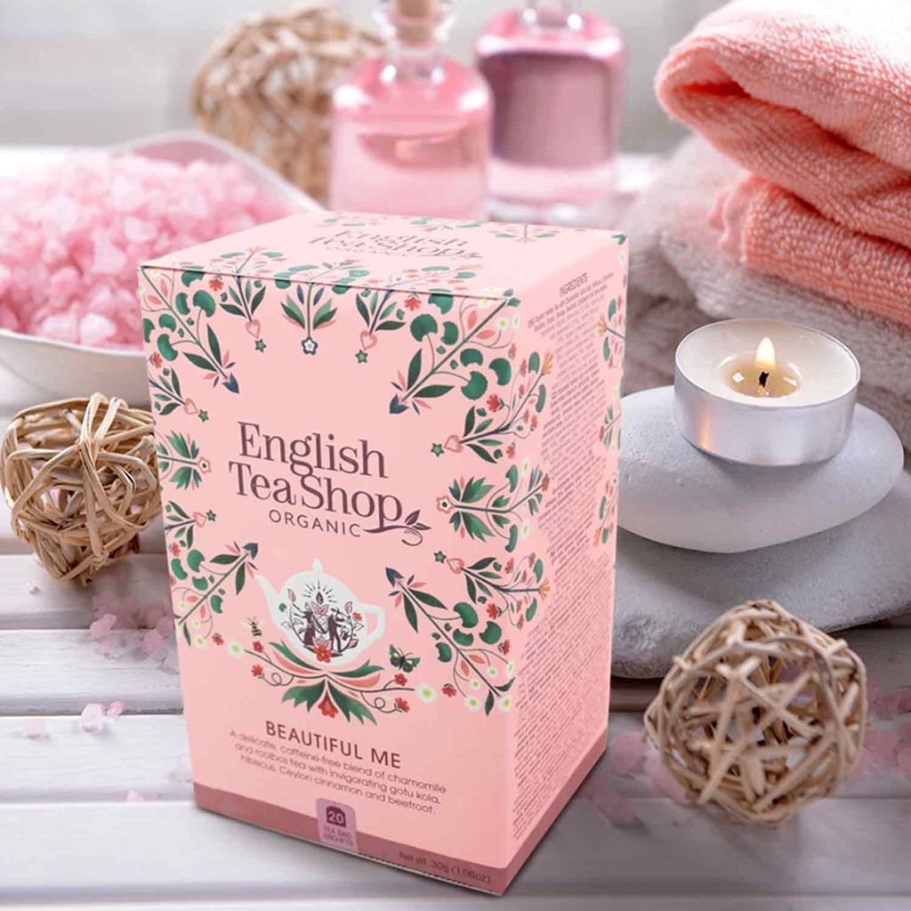 

ETS - Beautiful Me, ОРГАНИЧЕСКИЙ оздоровительный чай, 20 чайных пакетиков English Tea Shop