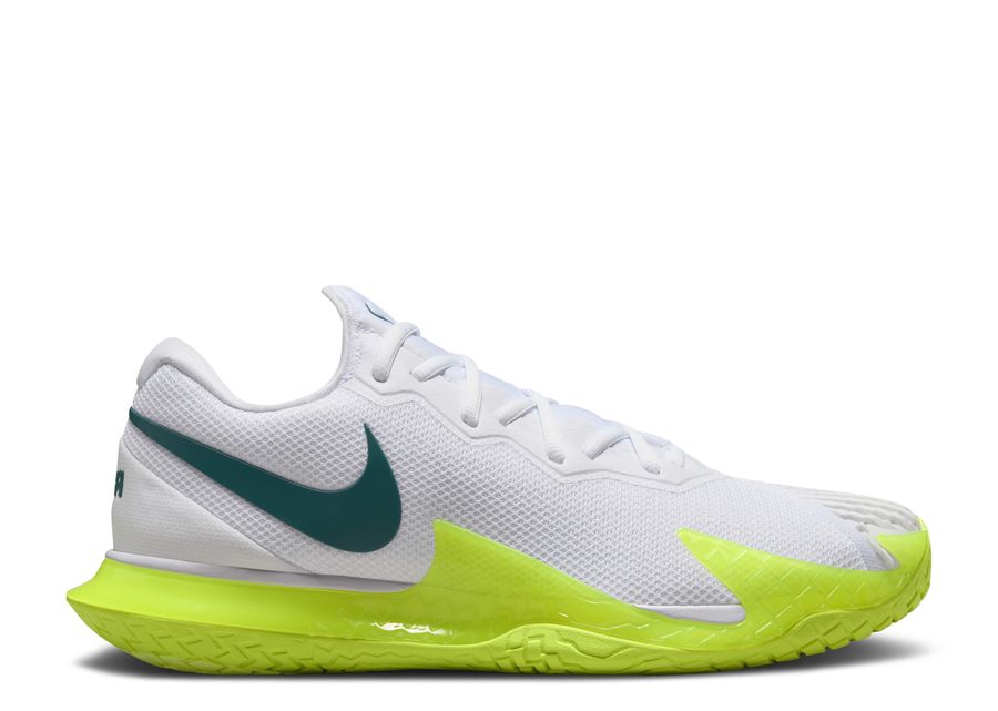 

Кроссовки Nike NikeCourt Zoom Vapor Cage 4 Rafa, цвет White Volt Geode Teal