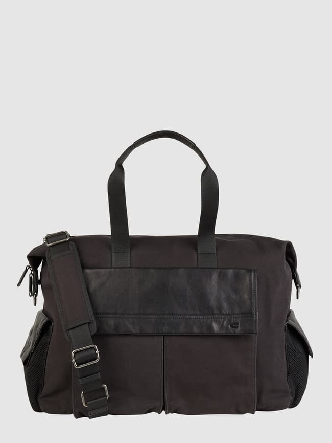 

Weekender с кожаным наполнением camel active, черный
