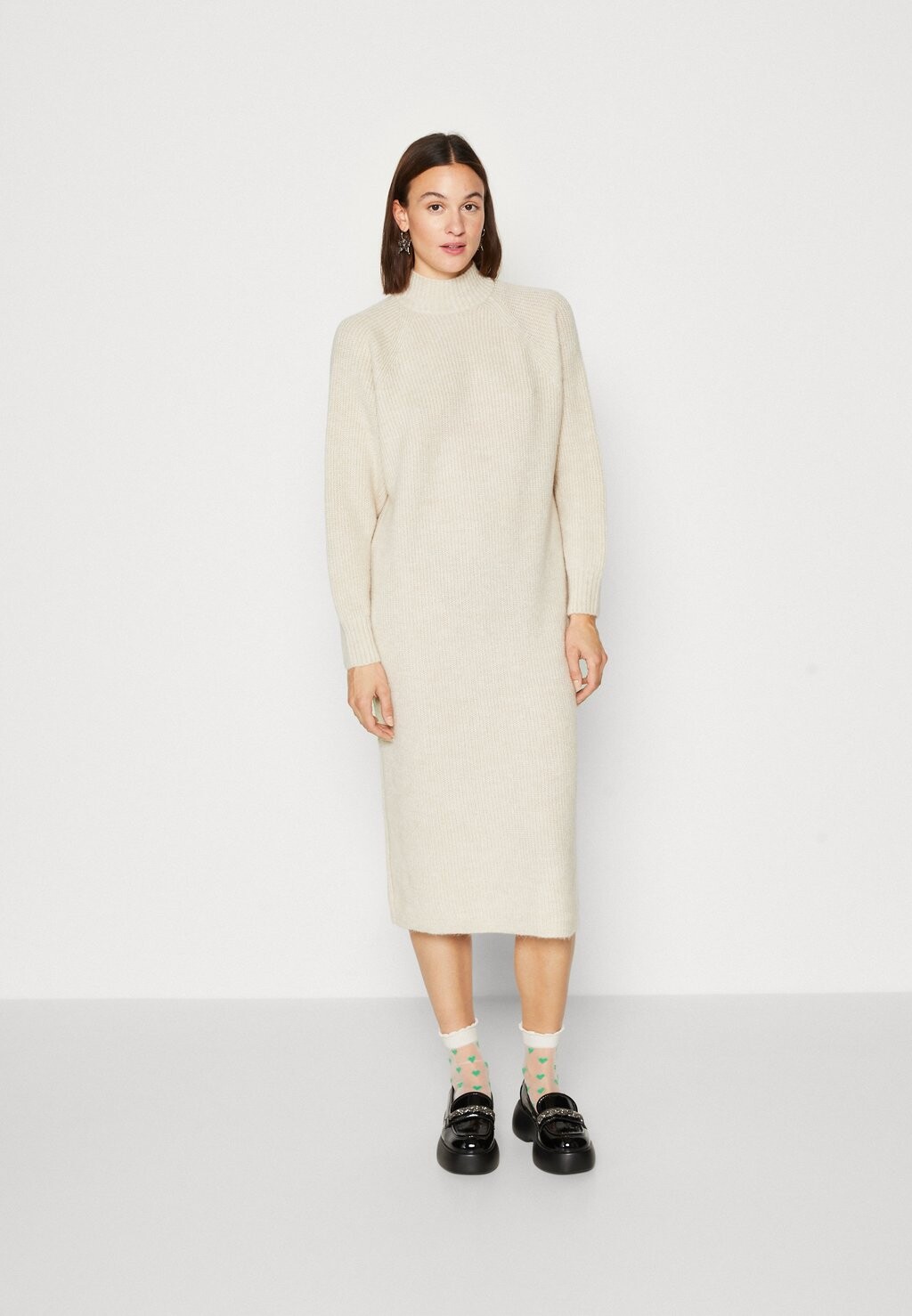 Платье Point ONLY ПЛАТЬЕ ONLANDREA HIGHNECK DRESS, цвет moonbeam