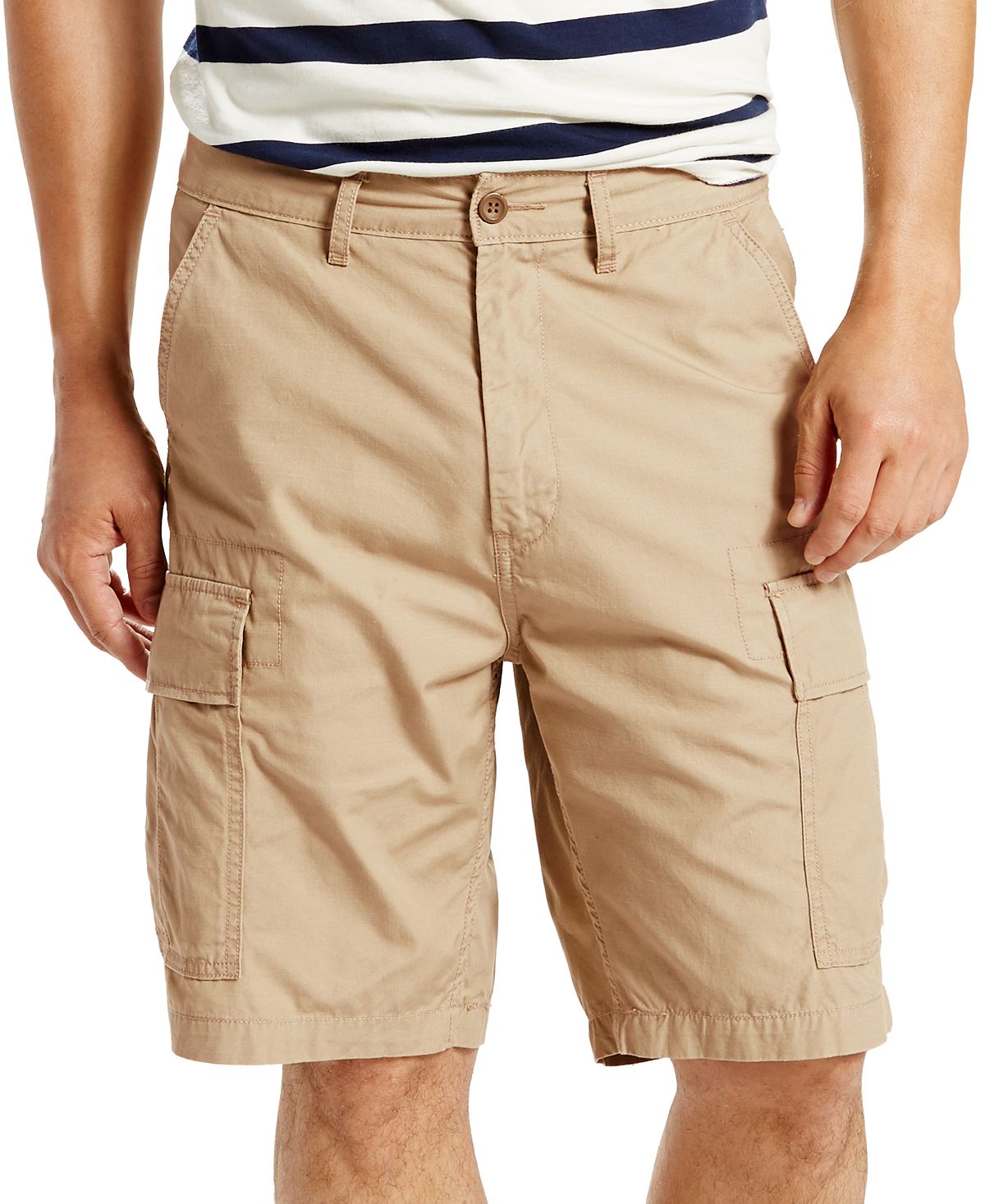 Мужские шорты-карго свободного покроя из неэластичного материала шириной 9,5 дюйма Levi's