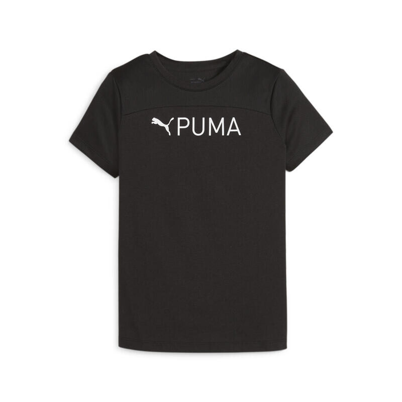 

Футболка PUMA FIT для девочек PUMA Black