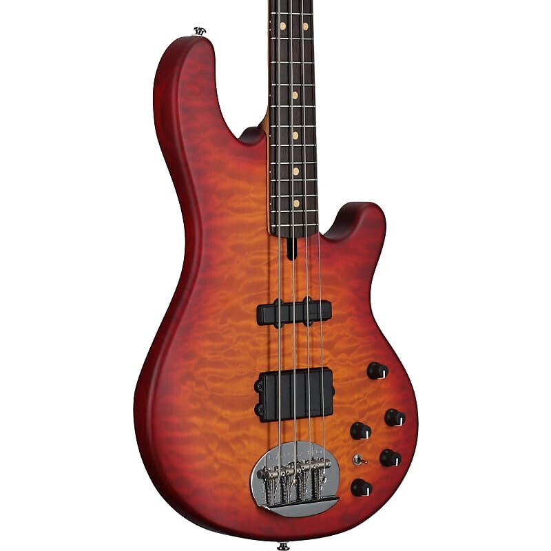 

Басс гитара Lakland Skyline 44-02 Deluxe Electric Bass, Satin Cherry Sunburst