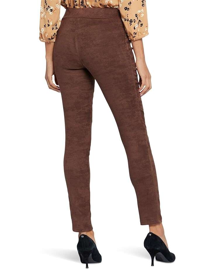 

Брюки NYDJ Suede Basic Leggings, цвет Dark Chocolate