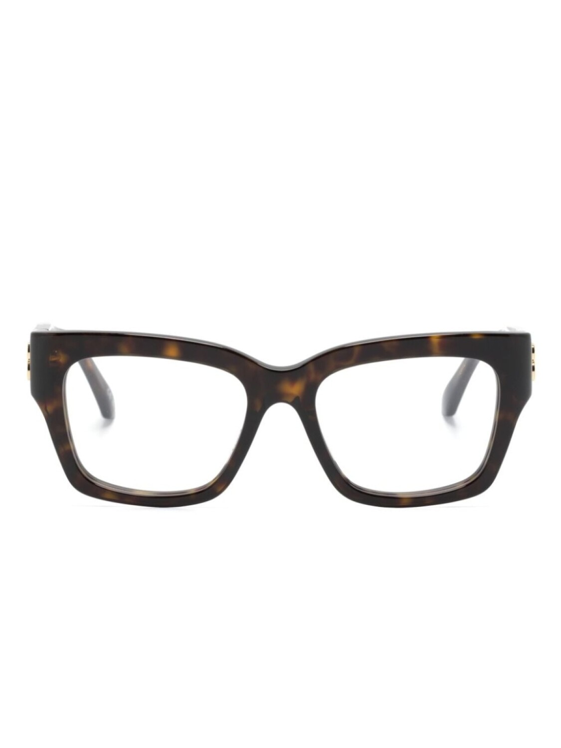 

Balenciaga Eyewear очки в квадратной оправе черепаховой расцветки, коричневый