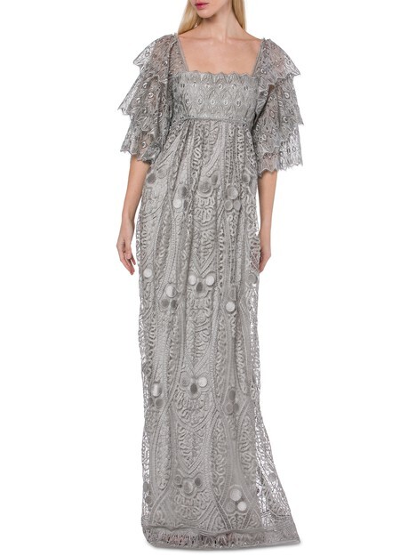 

Платье из кружева макраме. Alberta Ferretti