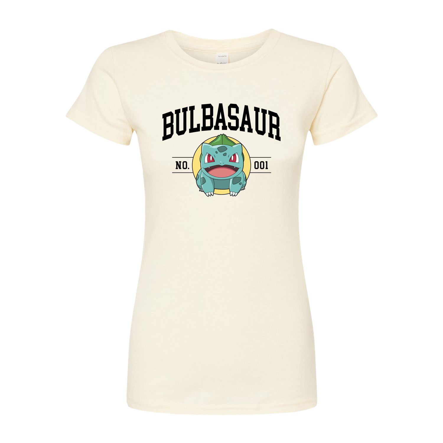 Университетская облегающая футболка Pokémon Bulbasaur для юниоров Licensed Character