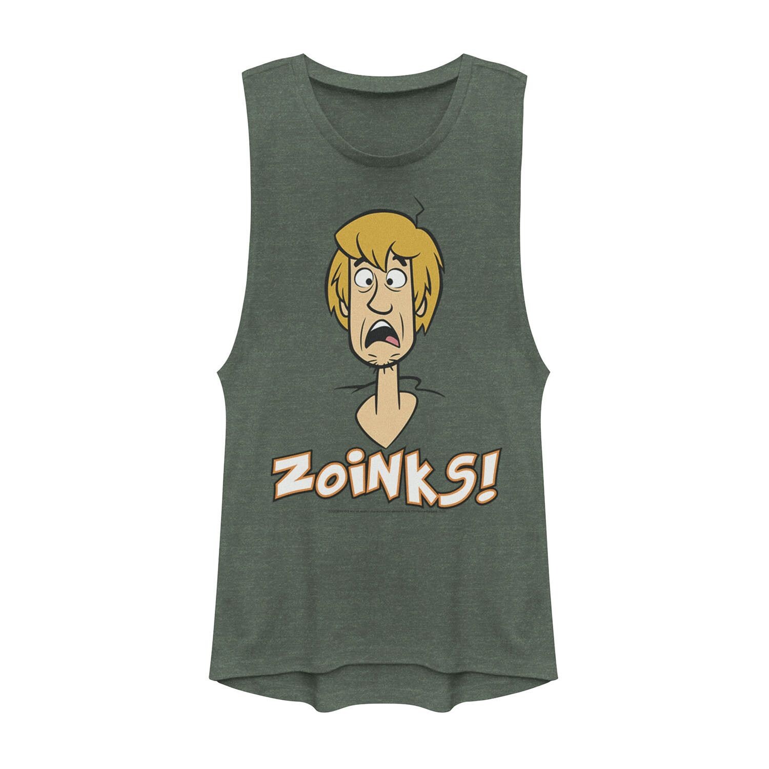 

Футболка с мускулистой фигуркой Scooby-Doo для юниоров Shaggy "Zoinks" Licensed Character