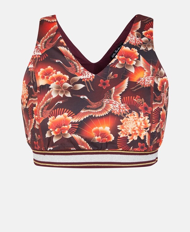 

Укороченный топ Ulla Popken, цвет Russet