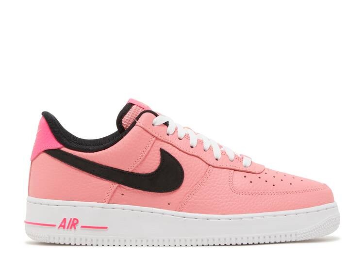 

Кроссовки Nike AIR FORCE 1 LOW '07 'PINK GAZE BLACK', розовый