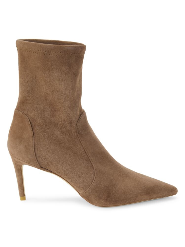 

Замшевые ботильоны Stuart 75 Stuart Weitzman, тауп