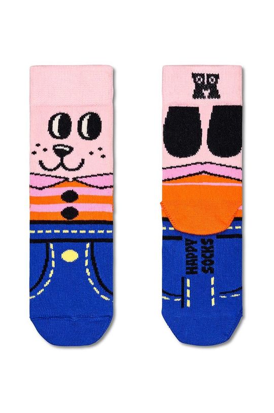 цена Happy Socks Детские носки Kids Doggo Sock, синий