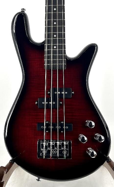 

Басс гитара Spector Legend 4 Standard Bass Guitar Black Cherry Finish Serial #: W122110165