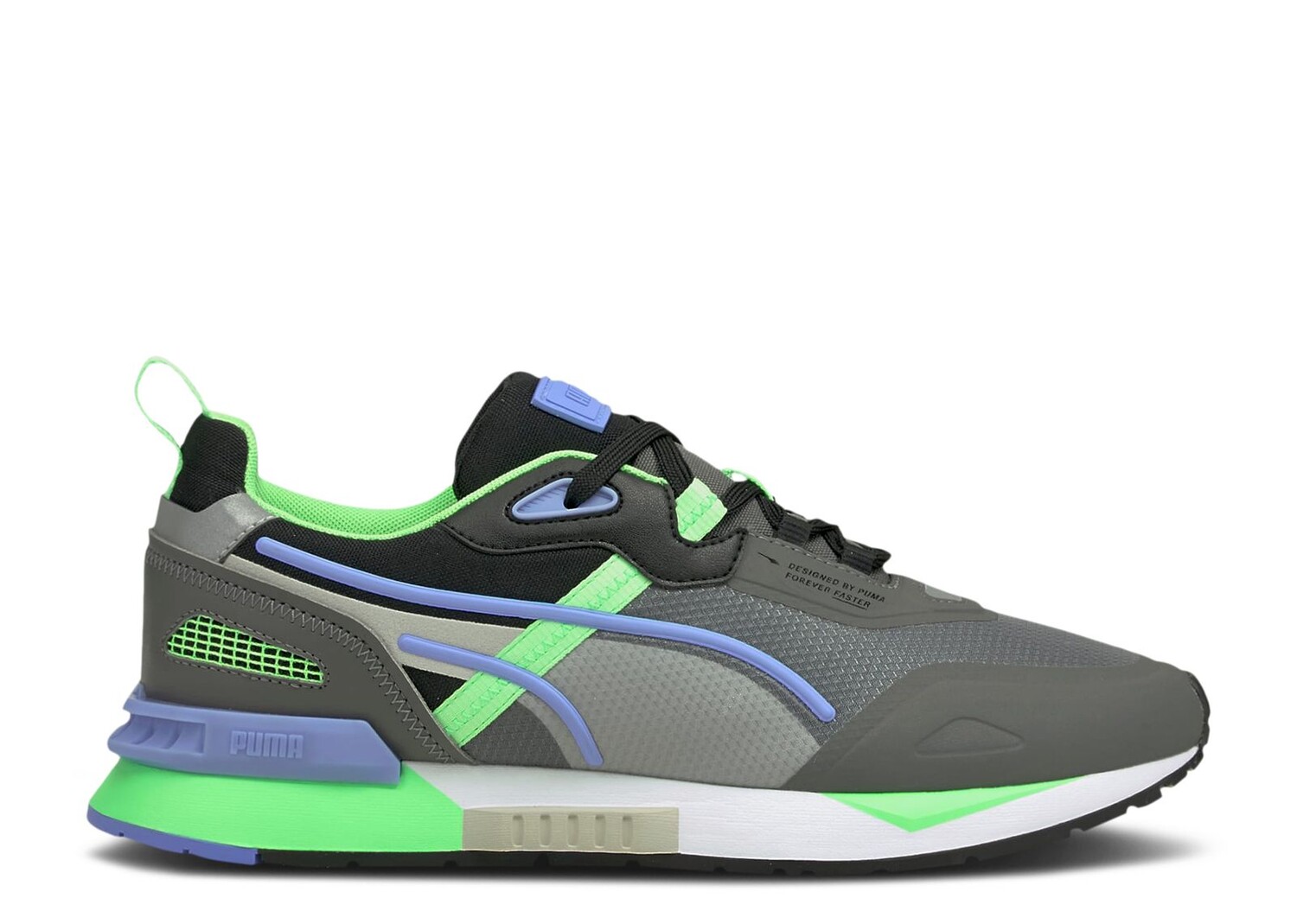 Кроссовки Puma Mirage Tech 'Castlerock Elektro Green', серый кроссовки plexus elektro green puma серый