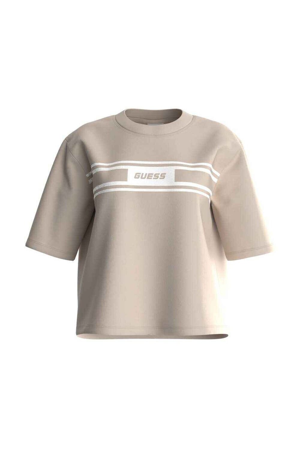 

Женская футболка свободного кроя Euphemia Active Guess, бежевый