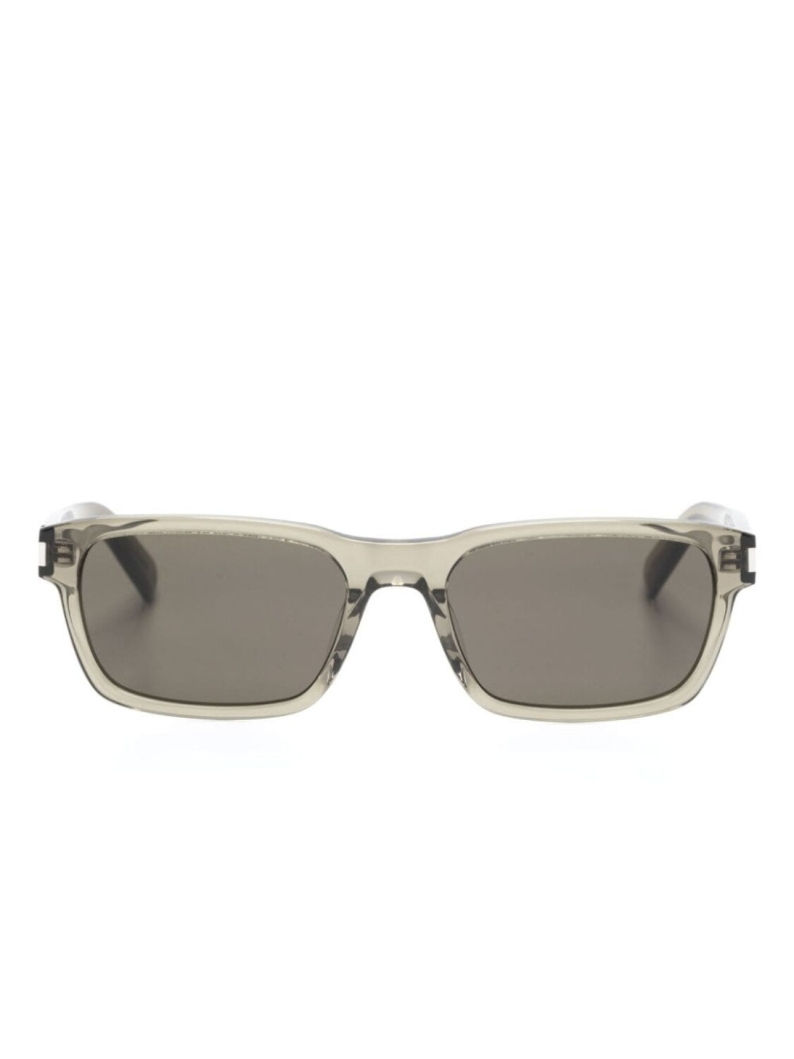 

Saint Laurent Eyewear солнцезащитные очки SL 662 в прямоугольной оправе, зеленый