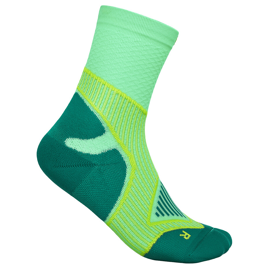 

Походные носки Bauerfeind Sports Women's Outdoor Perform Mid Cut Socks, цвет Grün