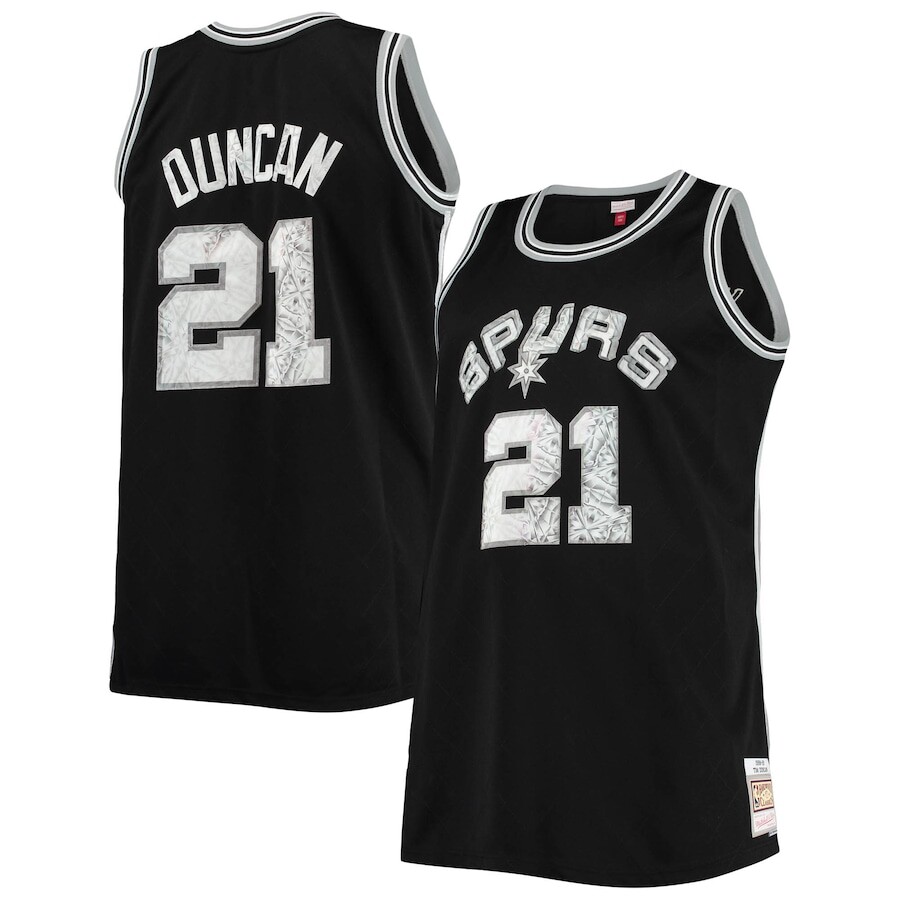 

Джерси Mitchell & Ness San Antonio Spurs, черный