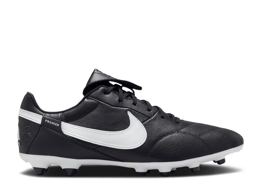 

Кроссовки Nike Premier 3 Low Fg 'Black White', черный