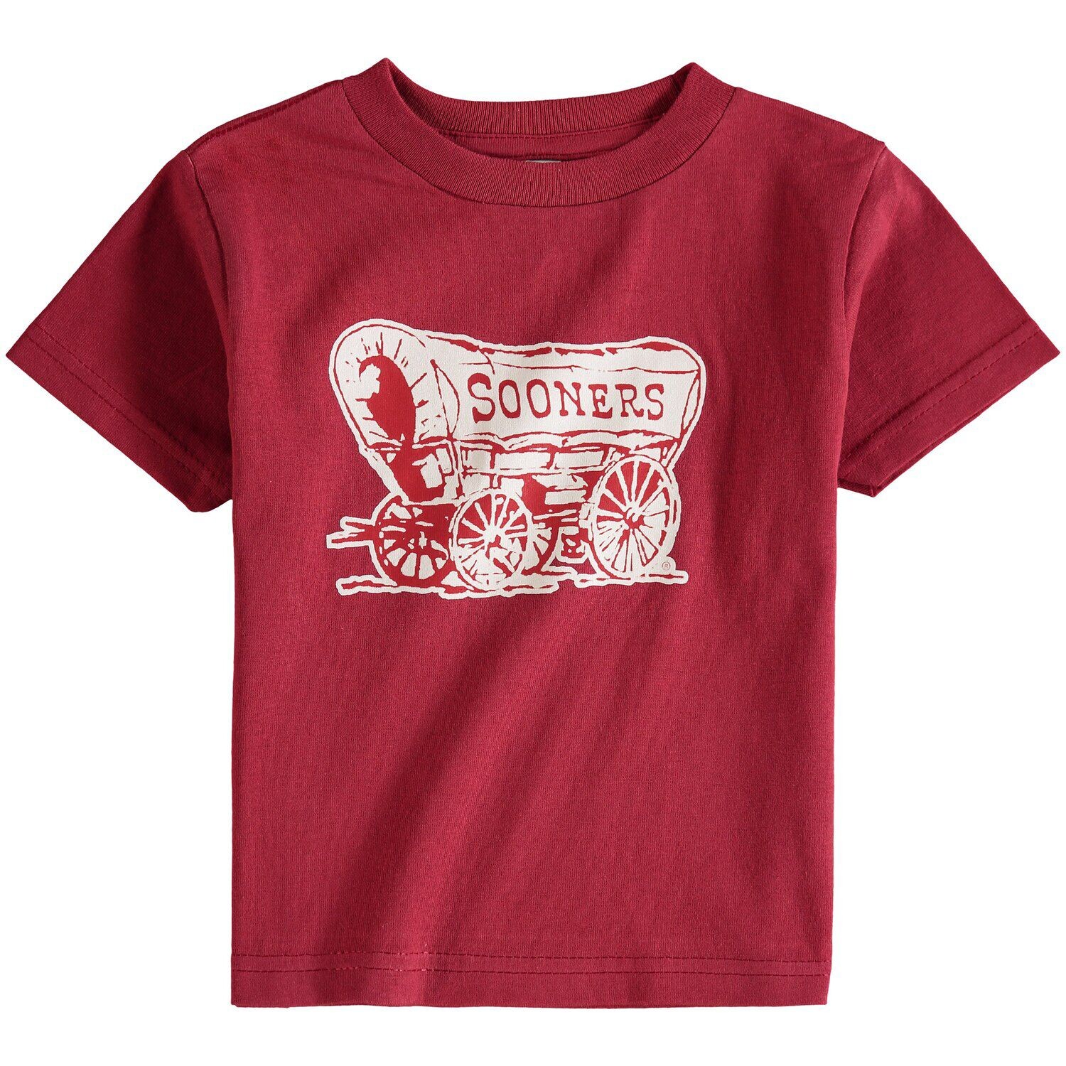 

Футболка с большим логотипом для малышей Crimson Oklahomaooners Unbranded