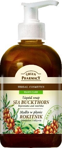 

Зеленая Аптека, Жидкое мыло «Облепиха», 465 мл, Green Pharmacy