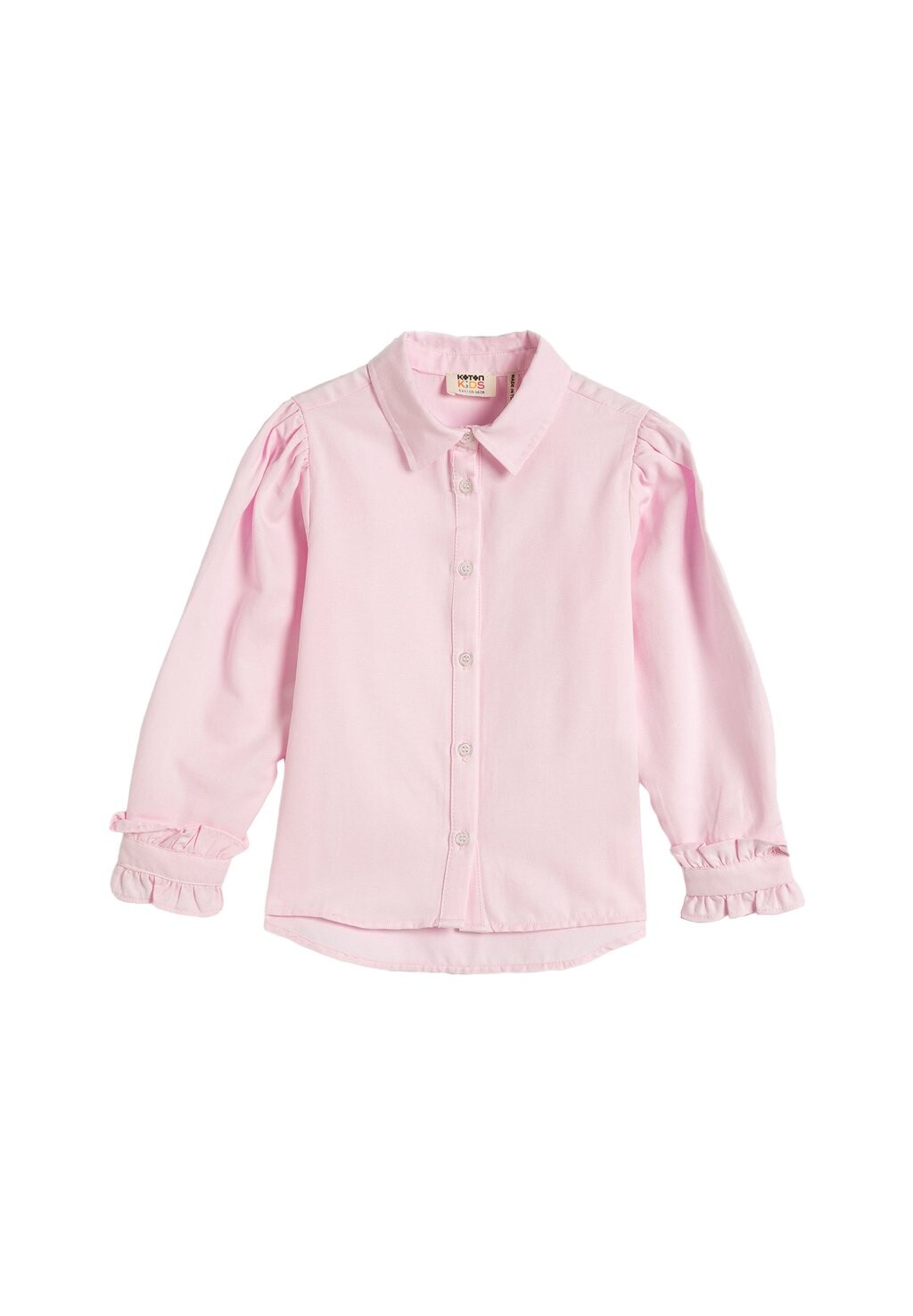 

Рубашка Long Sleeve Ruffle Detail Koton, розовый