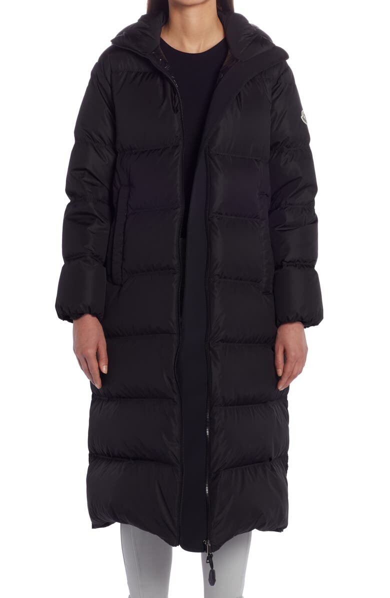 

Стеганый пуховик Cachet MONCLER, черный