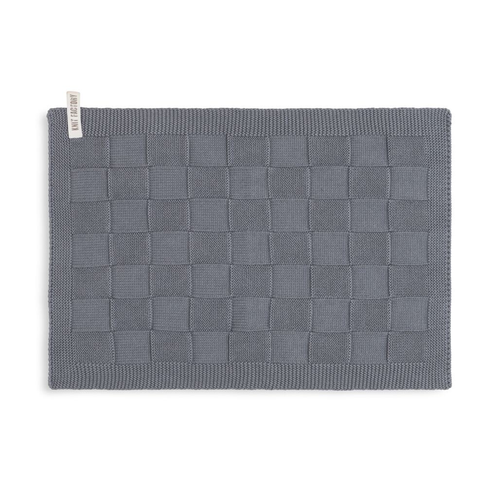 

Полотенце для гостей Knit Factory Ivy - Медно-серый - 40x30 см