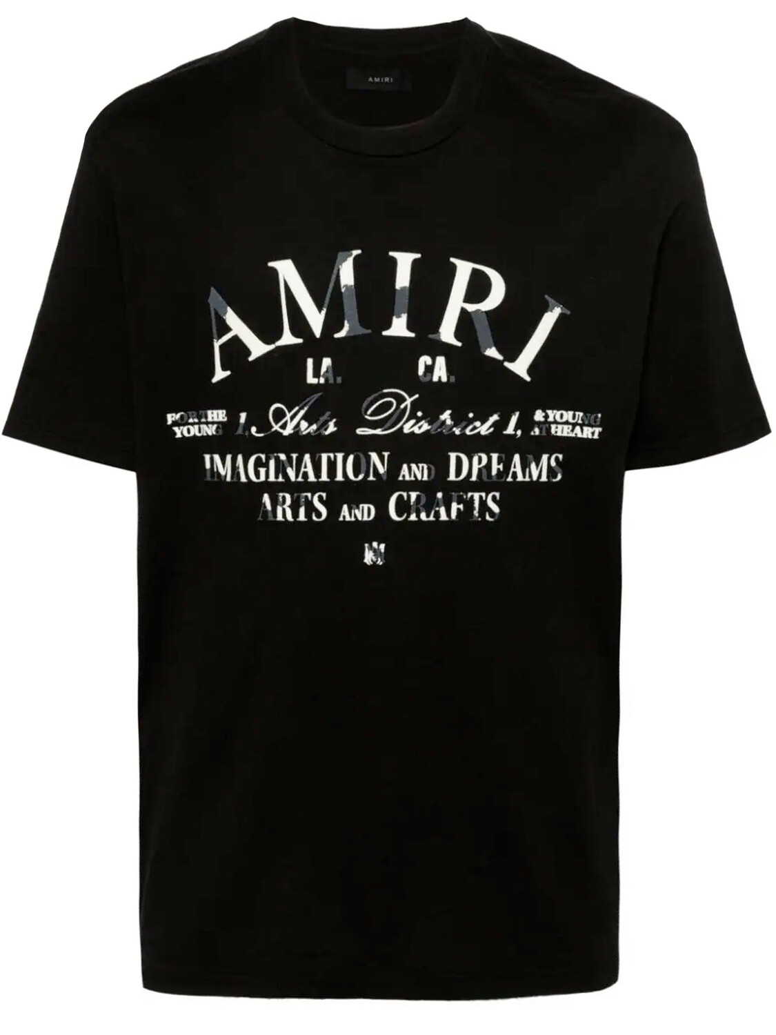 

Футболка Amiri Distressed Arts District, черный